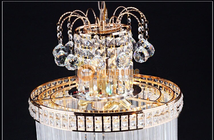 Đèn chùm pha lê kích thước lớn treo phòng khách CM161-6.2